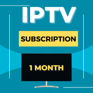 1 month IPTV subscription