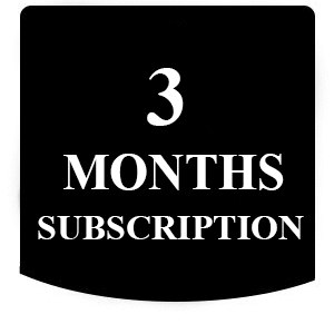 3 month IPTV subscription